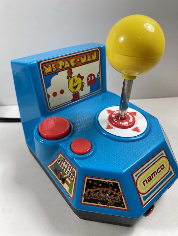 Vintage Ms. Pac-Man Plug & Play TV Game | Namco Arcade Joystick Retro Gamer Collectible
