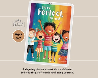 Picture E-Book About Self-Love, Ages 3-7 (Digital Download)
