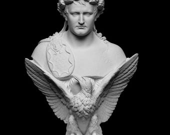Statue Bust of Napoleon Bonaparte with Eagle Furniture Art History