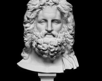 Estatua Escultura Júpiter de Otricoli Cabeza colosal de Júpiter Olimpo
