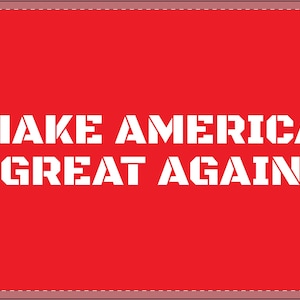 Patriotic MAGA Yard Sign - Show Your Support!