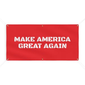 Make America Great Again Patriotic Banner