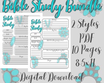 Turquoise Jewelry Bible Study Bundle, Bible Study Bundle, Western Bible Study, Verse Mapping, Prayer Journal