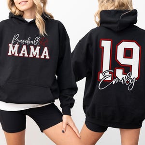 Baseball Custom Name Shirt, Front Baseball Team Tees, Back Name and Number Baseball Tee, Personalized Baseball Shirt, Baseball Birthday Gift