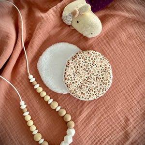 洗える母乳パッド、繰り返し使える母乳パッド、布製母乳パッド、将来の母親へのギフト、ベビーシャワー