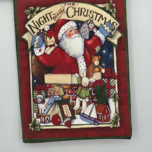 Christmas Cloth Book with Christmas Stories , baby soft book , cloth book holidays story book