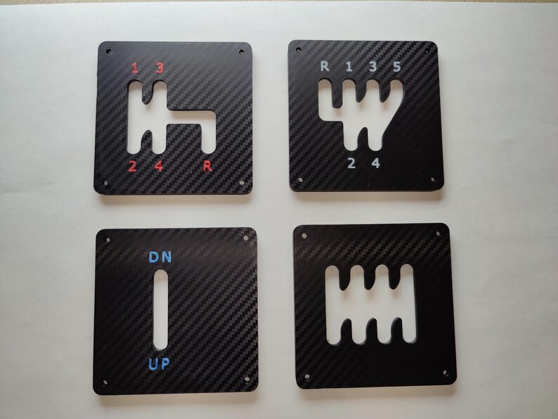 Custom Shift Gates for Generic Sim Racing Shifters (adapter Kit ...