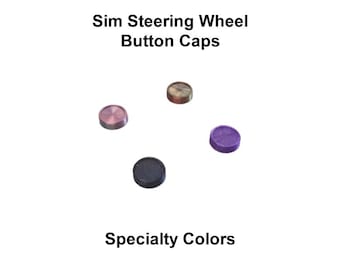 Button Caps for Fanatec Wheels (specialty colors, package of 3).