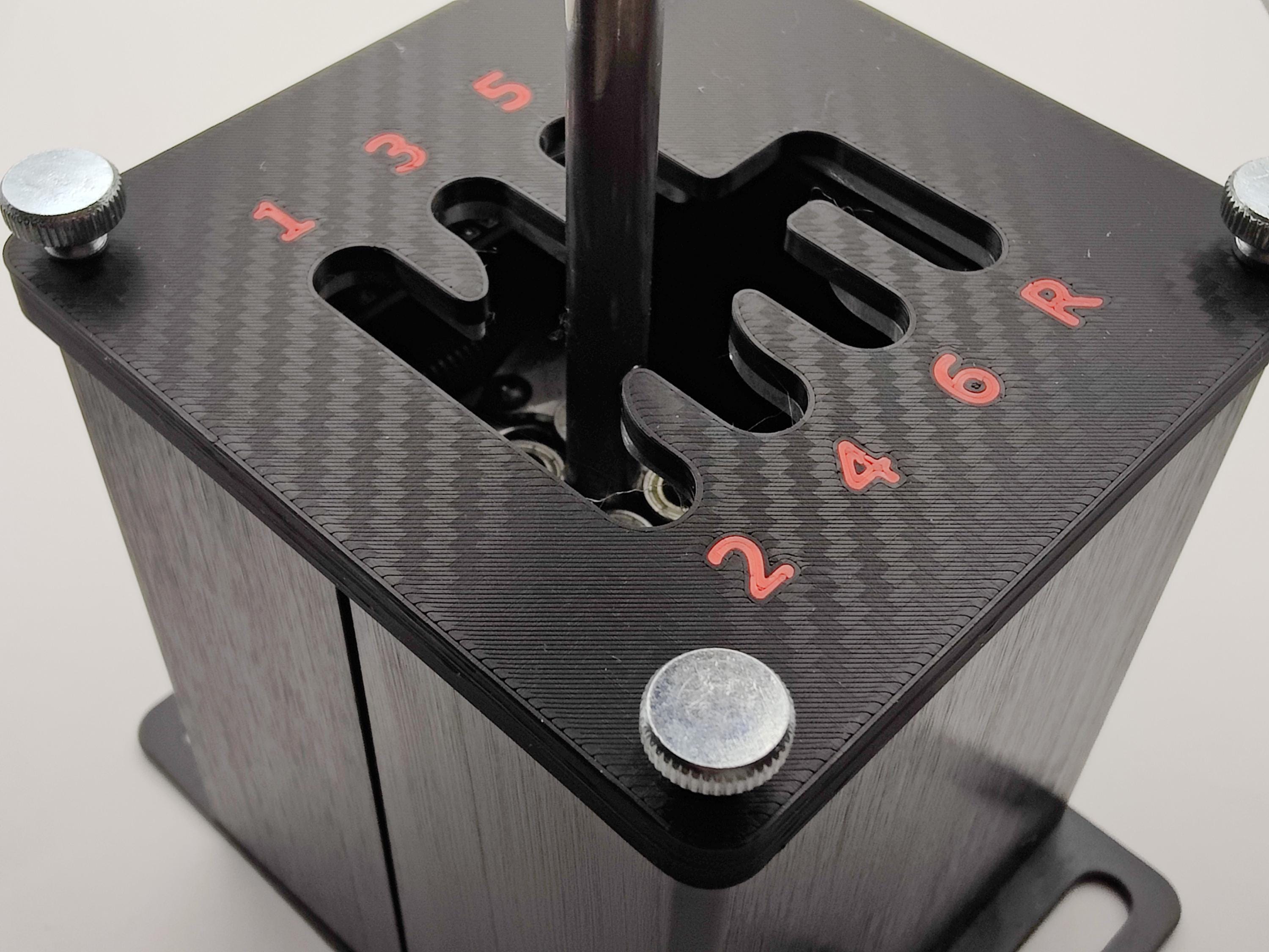 Custom Shift Gates for Generic Sim Racing Shifters (adapter Kit ...
