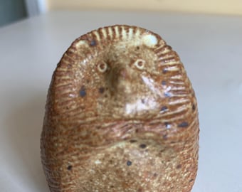 wee little hedgehog statue, woodland creature
