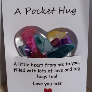 Handcrafted Resin Pocket Heart: Love & Encouragement Gift