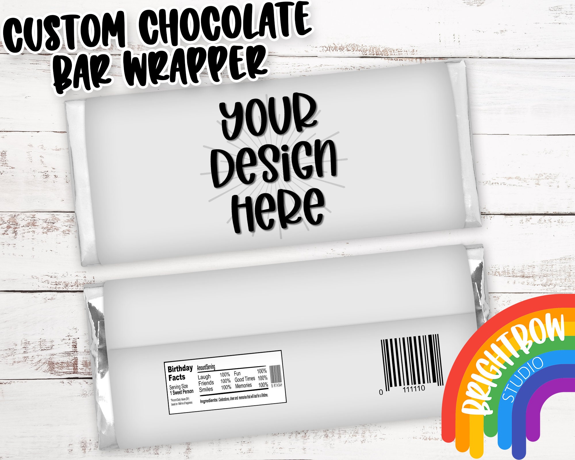 Custom Hershey's Chocolate Bar Party Favor Labels Any | Etsy