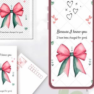 Pacote de Presentes de Amizade Personalizáveis com Tema Wicked: Cartões para Imprimir, Papéis de Parede e PNGs Transparentes - Modelos Editáveis do Canva