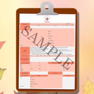 Emergency Medicine SOAP Note Template