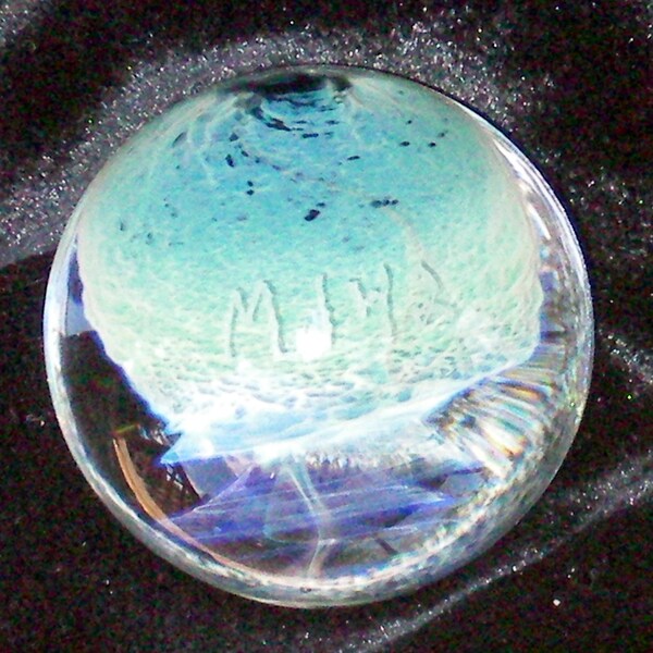 Spiral Illusion Bubble Lens Marble