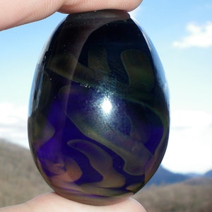Exquisite Kobaltblau Glasei mit 22K Gold rauchende