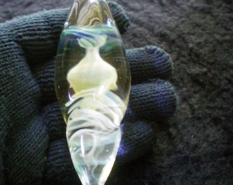 Tree of Life Magical Staff Head Piece - Handblown Glass