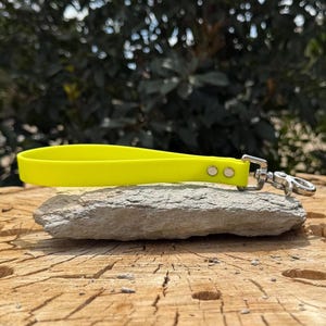 10" Biothane® Traffic Lead • Short Control Leash • Waterproof, Easy-Clean • 1/2", 5/8", 3/4"