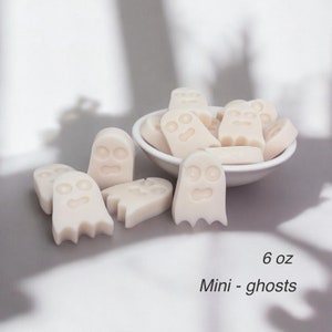 Mini Ghosts Wax Melts, Soy Wax Melts, Eco-Friendly, Home Fragrance, Long-Lasting Wax melts, Scented Wax Melts.