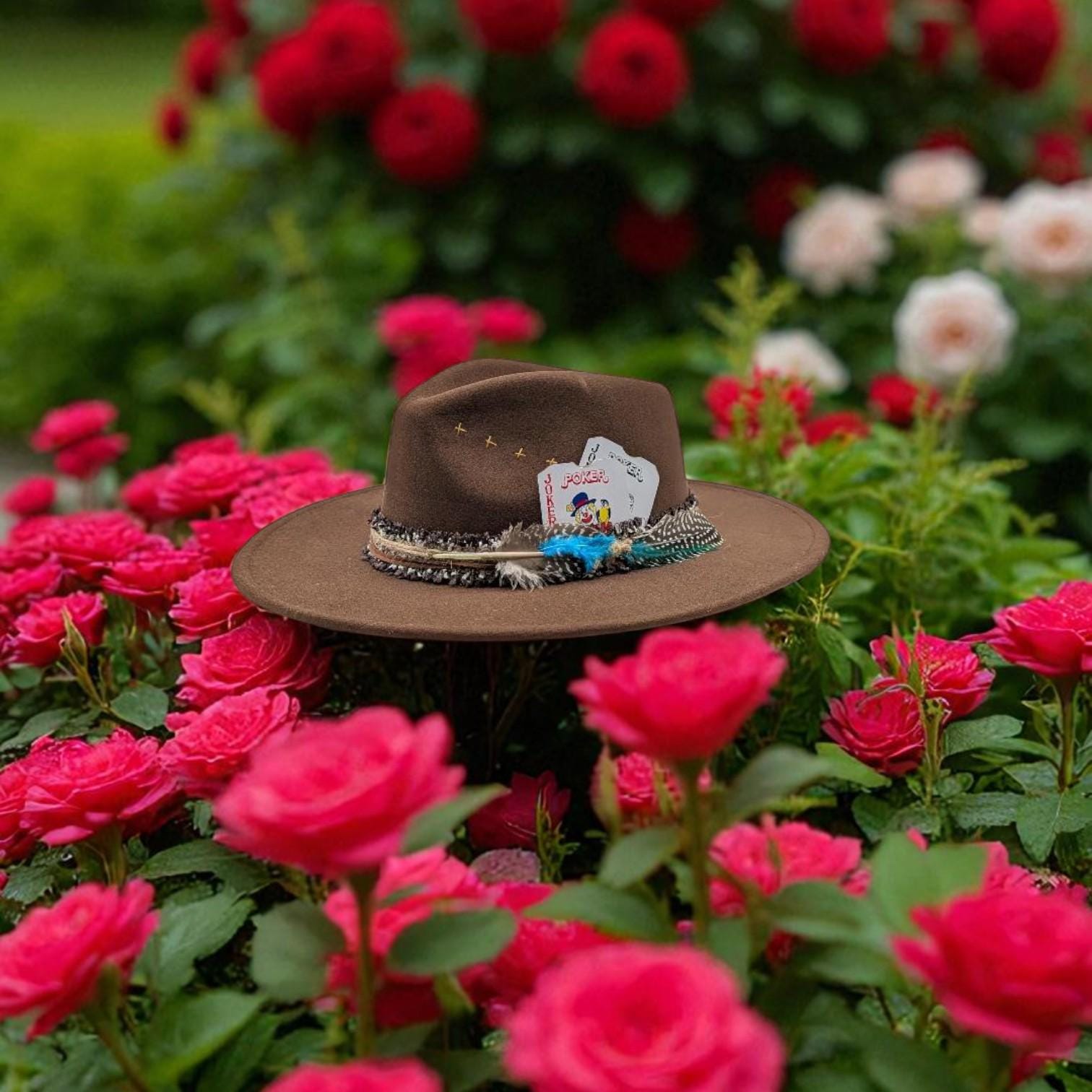 Felt Panama Hat - Etsy display picture 3