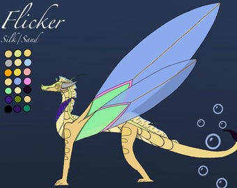 Custom WINGS OF FIRE characters!