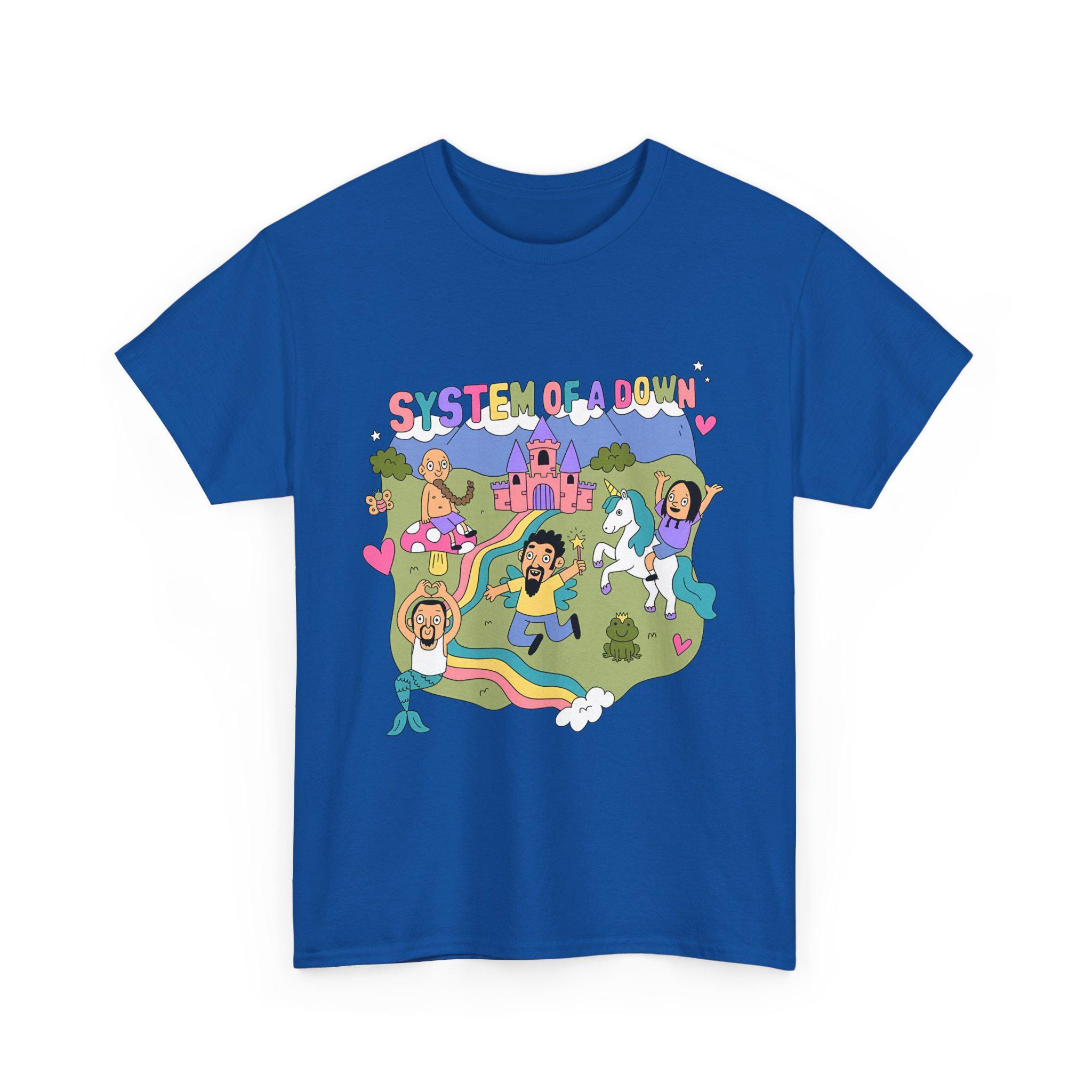 System of a Down T-shirt: Cartoon SOAD Band Tee - Etsy