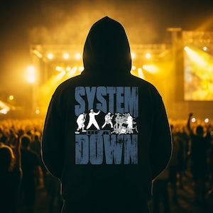 System Of A Down Hoodie: Metal Music SOAD Hoodie| Toxicity | Mezmerize Hypnotize