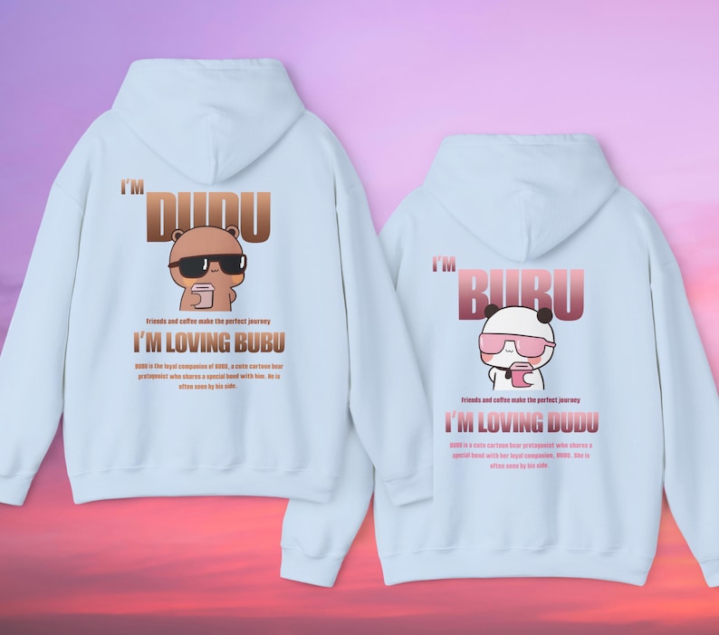Cute Dudu Was Threw Flip-flops By Bubu Since He Teases Bubu  Pullover Hoodie for Sale by witherspooncind
