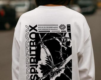 Spiritbox Sweatshirt - Eternal Blue Album - Spiritbox Merch - Unisex Heavy Cotton Sweat