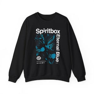 Spiritbox Hoodie - Metal Music Hoodie - Eternal Blue Album - Spiritbox Merch - Unisex Heavy Cotton Hoodie