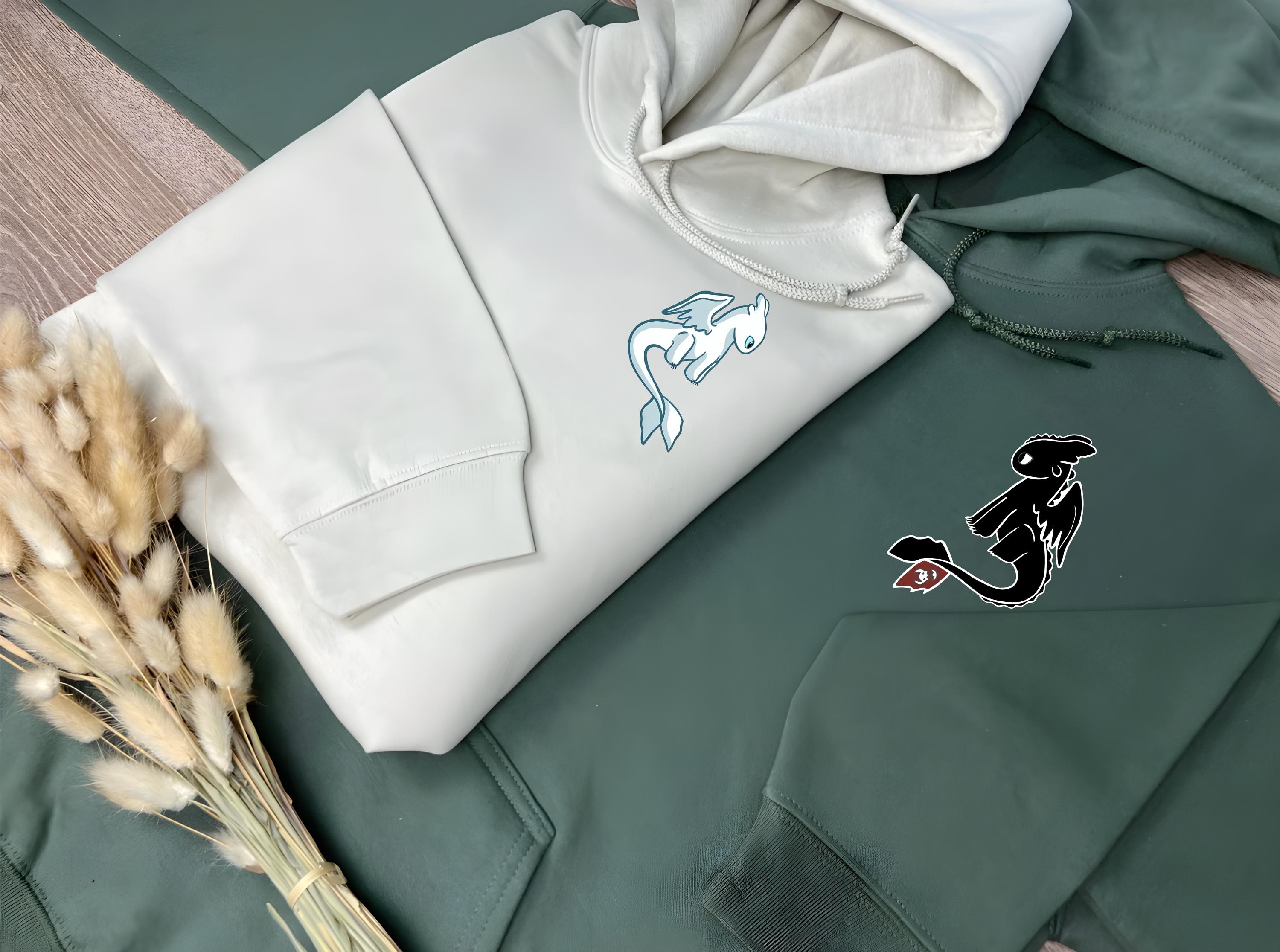Light Fury Hoodie Etsy