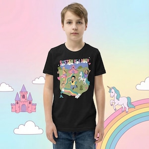 System of a Down Kids T-shirt: Cartoon SOAD Toddler Tee