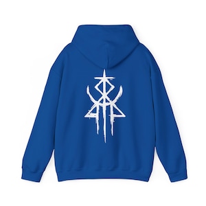 Lorna Shore 'Immortal' Album Hoodie - Metal Music Unisex Sweatshirt Royal