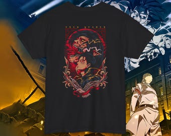 Eren Yaeger Titan Form Tee, Attack OnTitan T-shirt, AOT Tshirt, Gift For Him