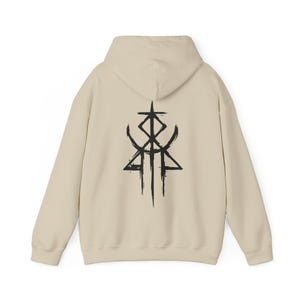 Lorna Shore 'Immortal' Album Hoodie - Metal Music Unisex Sweatshirt Sand