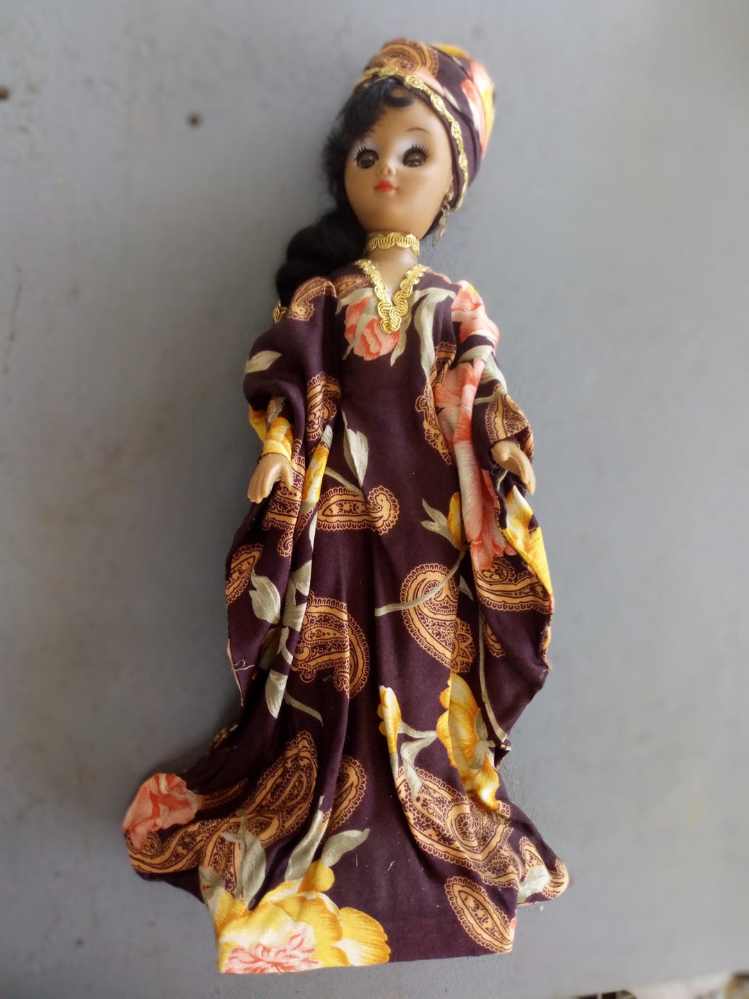 16-vintage-african-woman-rubber-doll-by-sisters-inc-etsy
