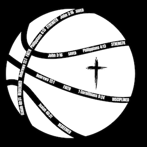 Basketball Scripture Tee