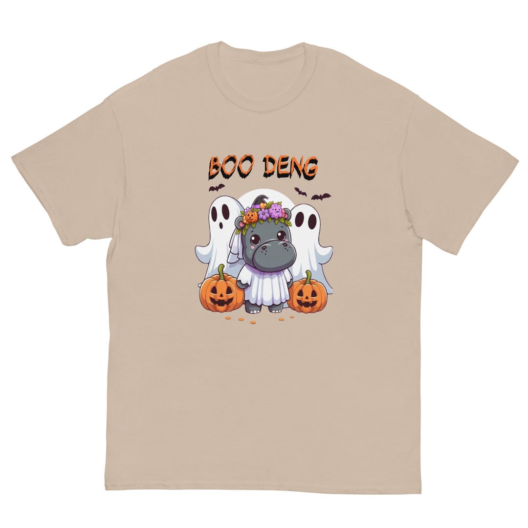 Moo Deng Halloween Boo Deng Halloween Funny Meme Shirt - Etsy