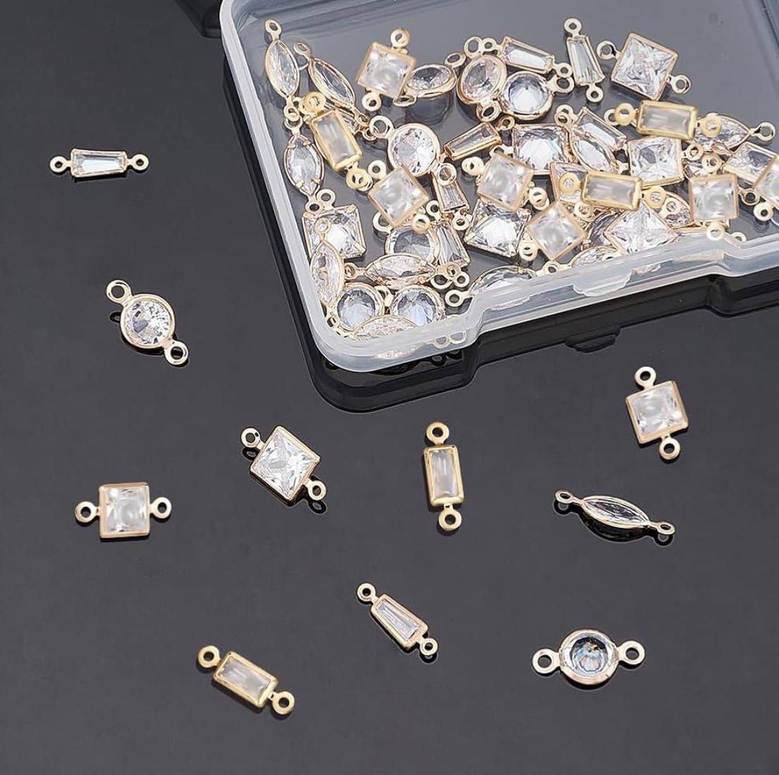 B.Y.O.J - Part 4 : Choose to Add Micro Pave Gold Plated Clear