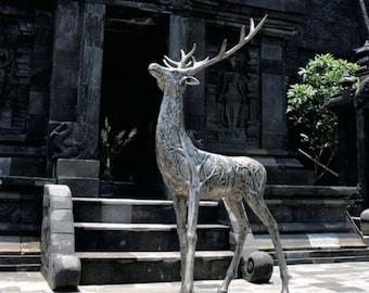 Aluminum deer