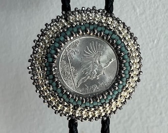 Corbata de bolo - Cuarto de pavo salvaje de Kisatchie