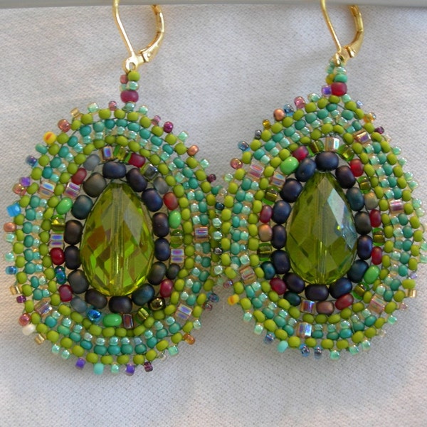 Peacock Earrings