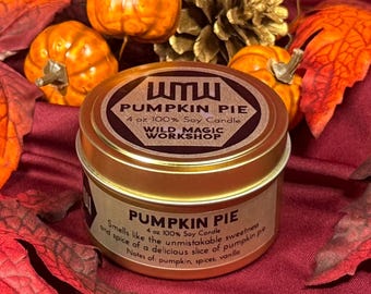 Pumpkin Pie | Scented Candle | Autumn Collection | Pumpkin Spice | Cozy Fall Gift
