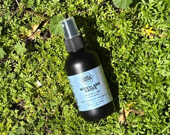 Woodland Grove | Room + Linen Spray | Spring Collection | Fresh Cut Grass | Redwoods | Moss | Soil | Fresh | Earthy | Springtime | Gift
