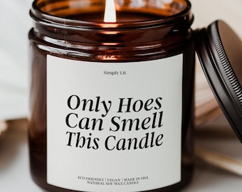 Rude Candle for Bestie Gift Best Bitches Gift for Girlfriend Gift for Wife Funny Gag Gifts for Valentines Day Joke Gift for Birthday SL-0409