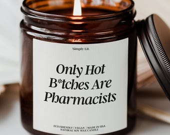 Future  Pharmacist Day Gift Candle Funny New Pharmacists Graduation Gift Appreciation Thank You Pharmacy Grad Gift Novelty Candle SL-0134