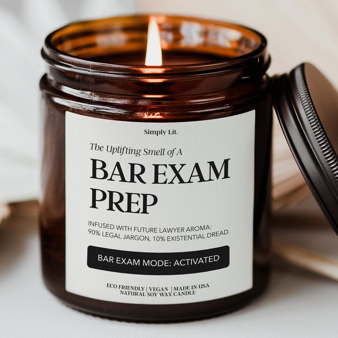 Bar Exam Prep Gift for Law School Graduate Gift Grad Bar Prep Care ...