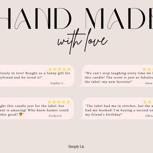 Personalized Housewarming Candle Realtor Closing Gift for New Homeowner Custom Thank You Gift for Hostess Smells Like Candle Name SL-0223 image 9
