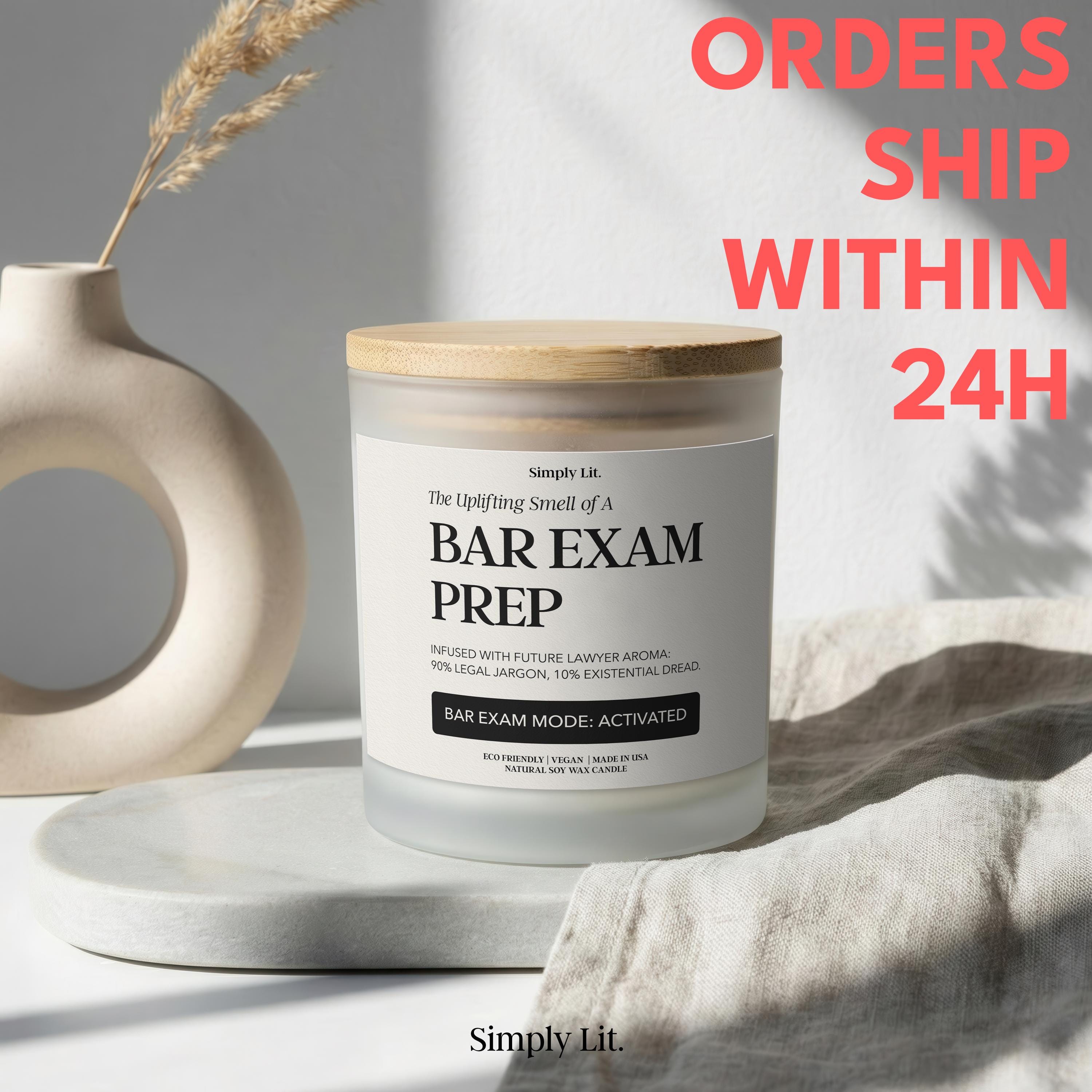 Bar Exam Prep Gift for Law School Graduate Gift Grad Bar Prep Care ...