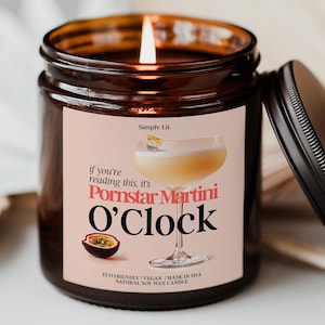 Martini Cocktail Candle Bar Top Decor Dinner Candle Alcohol Drink Valentines Gift Candle Martini Lover For Girlfriend Drink Candle SL-0313